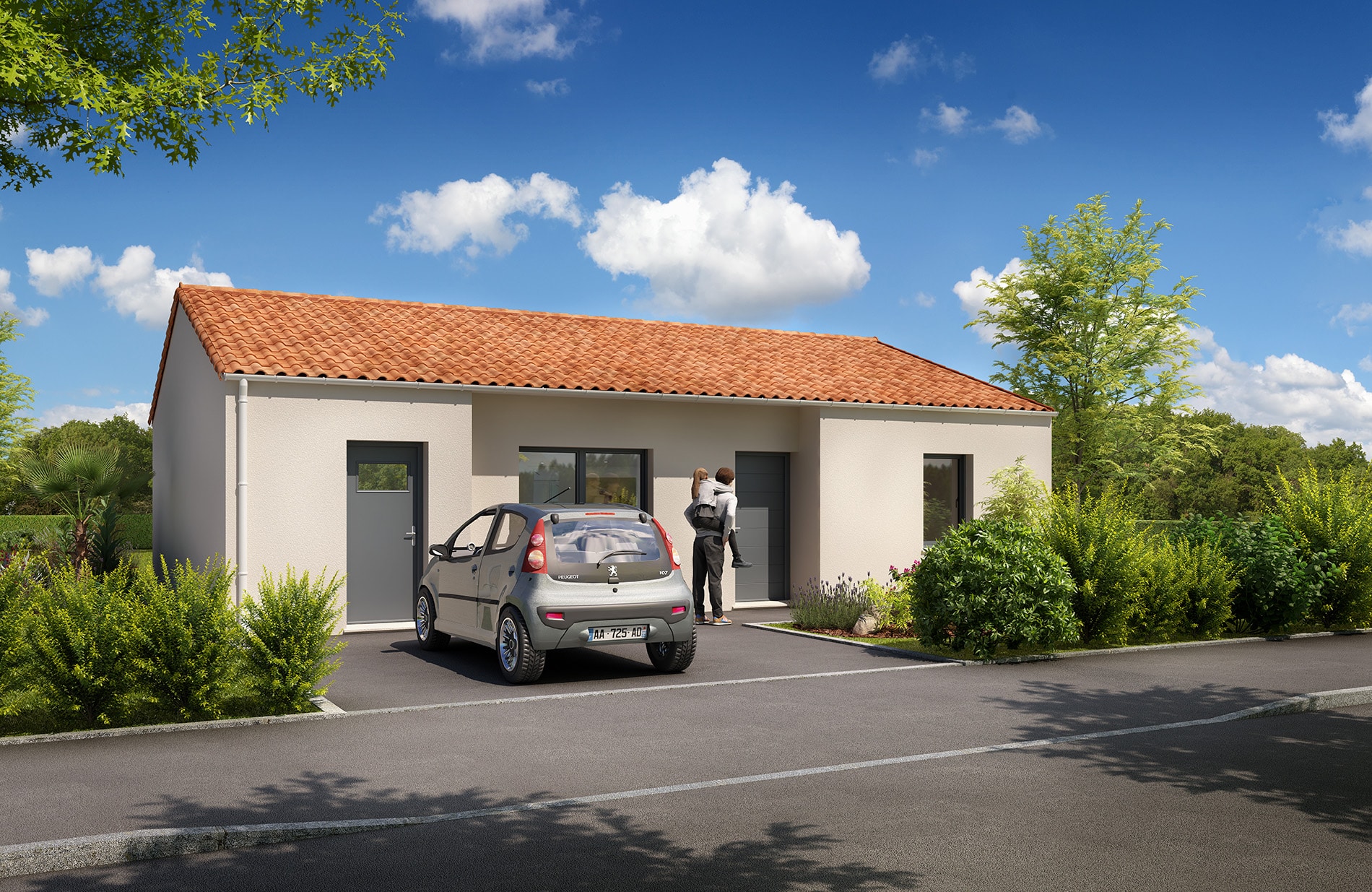 Programme Prairies de Bonnefonds à Aizenay, le BRS par Vendée Foncier Solidaire.