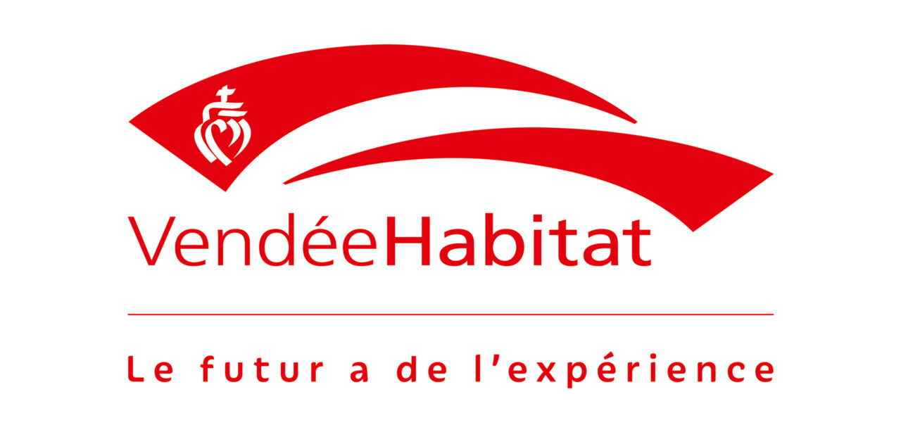 Logo de Vendée Habitat, premier bailleur social du département