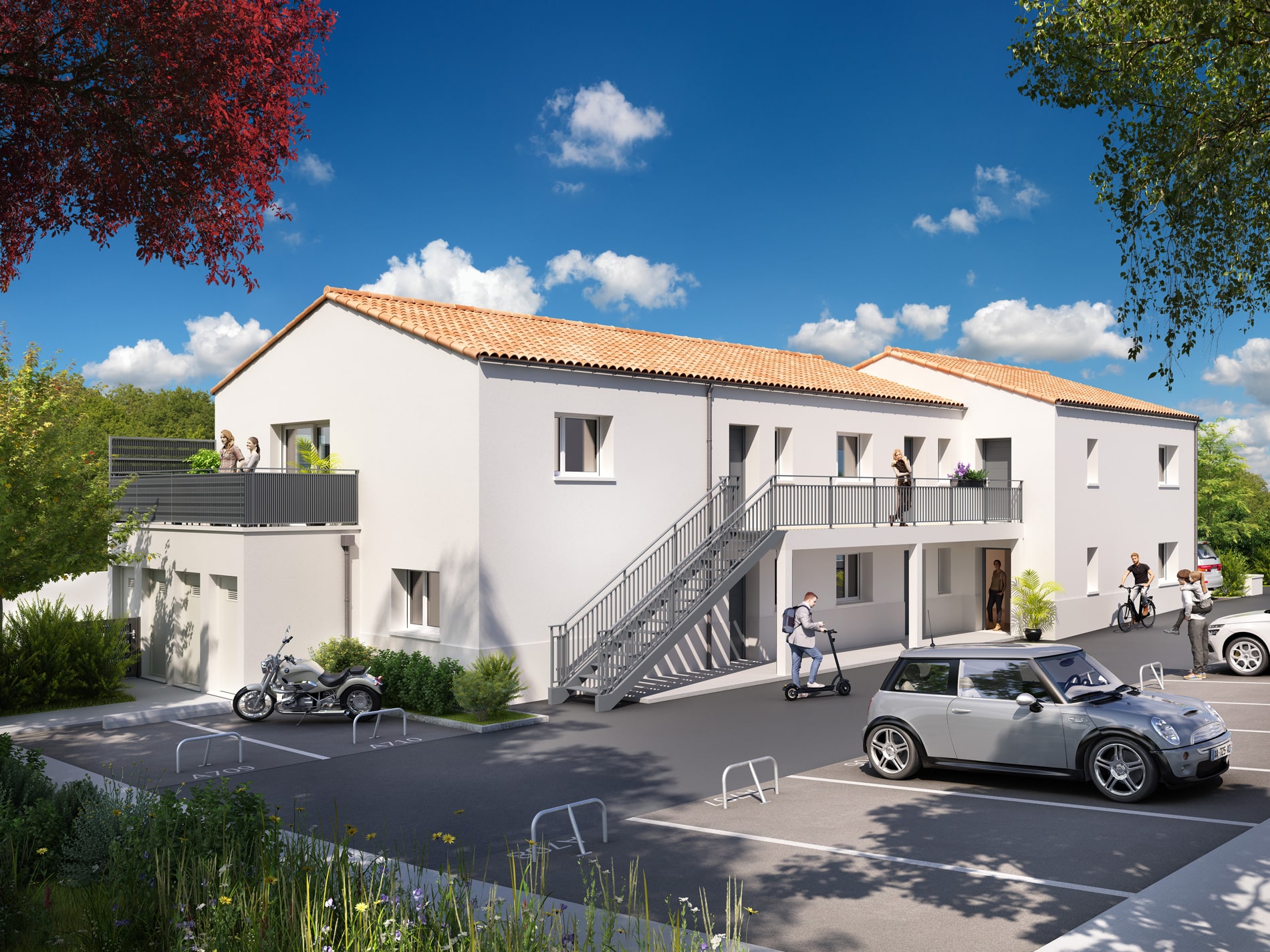 Programme Saint-Jacques, à Givrand, le BRS par Vendée Foncier Solidaire