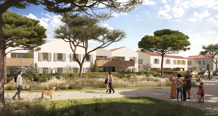 Programme Terre Neuve aux Sables d'Olonne, le BRS par Vendée Foncier Solidaire.